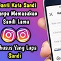 Cara Ketika Lupa Kata Sandi Ig