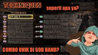 Combo Terbaik God Hand Bahasa Indonesia